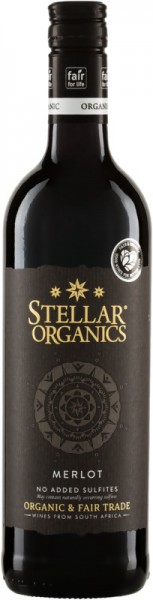 Merlot Stellar Organics ohne SO2-Zusatz Organic Wine Vredendal 2023 | 6Fl.