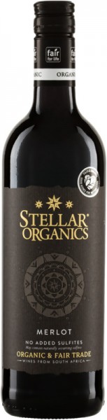 Merlot Stellar Organics ohne SO2-Zusatz - Organic Wine Vredendal - Rotwein