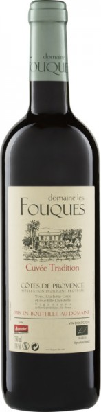 Côtes de Provence Rouge CUVÉE TRADITION - Domaine Les Fouques - Rotwein