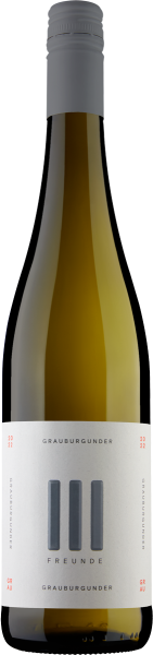 Grauburgunder trocken - III Freunde - Weißwein