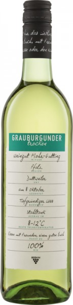 Grauburgunder Bioweingut Mohr-Gutting 2022