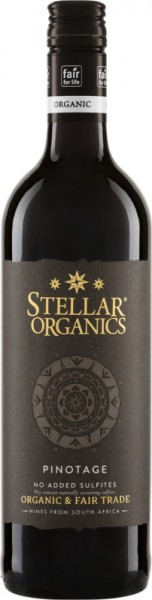 Pinotage Stellar Organics ohne SO2-Zusatz - Organic Wine Vredendal - Rotwein