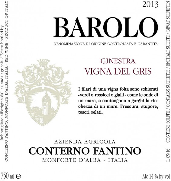 Barolo Vigna del Gris | Conterno-Fantino Rotwein