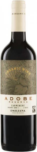 ADOBE Carménère Reserva - Emiliana Organic Vineyards - Rotwein
