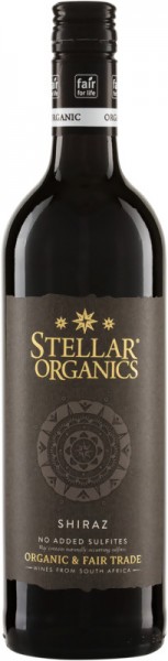Shiraz Stellar Organics ohne SO2-Zusatz - Organic Wine Vredendal - Rotwein