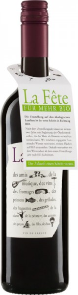 LA FÊTE Rouge - Vinerum - Rotwein