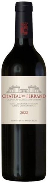 Château de Ferrand - Grand Cru Saint Emilion - Rotwein