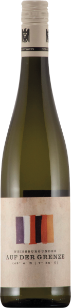Weissburgunder Qualitätswein Trocken Auf Der Grenze - Bernhart - Weißwein