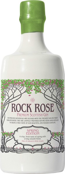 Rock Rose Gin Spring Season Edition - Dunnet Bay Distillery - farblos
