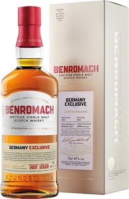 2011 Germany Exclusive Batch 2 Benromach Distillery | 0,7 Liter