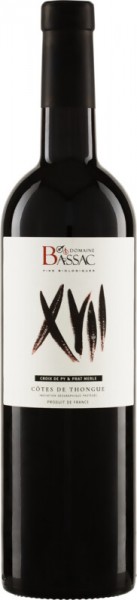 XVII Rouge Côtes de Thongue Domaine Bassac 2019 | 6Fl.