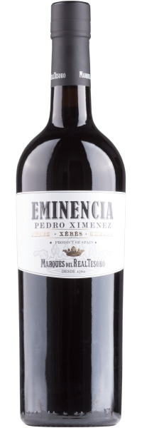 Eminencia Pedro Ximenez Sherry Marques del Real Tesoro Rotwein