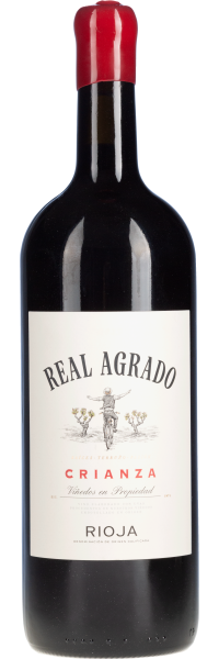 Rioja Crianza - Real Agrado - Viñedos Alfaro - Rotwein