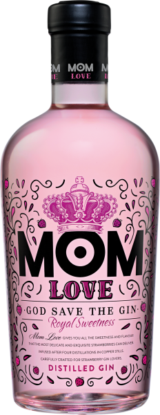 Mom Love God Save The Gin Mom Gin