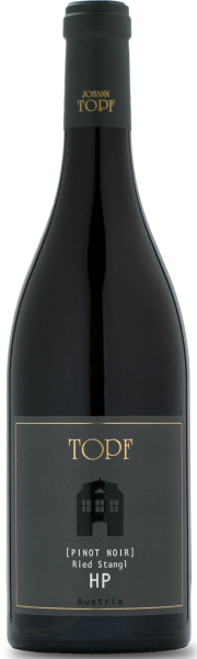 Pinot Noir Ried Stangl Hp Weingut Johann Topf Rotwein