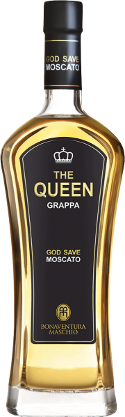 The Queen Grappa Di Moscato Bonaventura Maschio