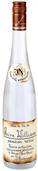 Poire Williams Selection - Distillerie Nusbaumer - farblos