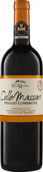 POGGIO LOMBRONE Montecucco Sangiovese Riserva - Castello di Colle Massari - Rotwein