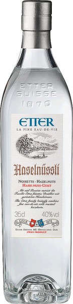 Etter Haselnüssli-Geist Etter Weißwein