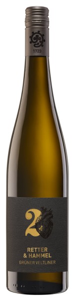 Zwei Herzen Retter & Hammel Grüner Veltliner Trocken - Weingut Hammel & Cie - Weißwein