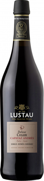 Deluxe Cream Sherry Capataz Andre - Emilio Lustau - farblos