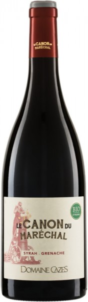 Syrah-Grenache CANON DU MARÉCHAL - Domaine Cazes - Rotwein