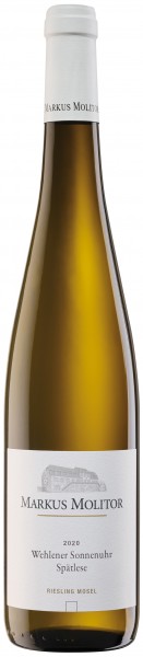 Riesling Spätlese trocken Wehlener Sonnenuhr Weingut Markus Molitor 2020