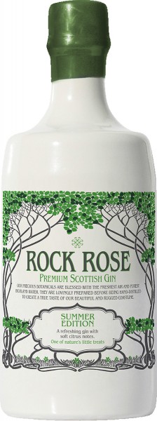Rock Rose Gin Summer Season Edition - Dunnet Bay Distillery - farblos
