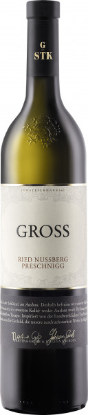 Ried Nussberg Pretschnigg Morillon Fassreserve Weingut Gross 2015