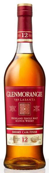 Lasanta 12 Years old Highland Single Malt Scotch Whiskey Glenmorangie | 0,7 Liter