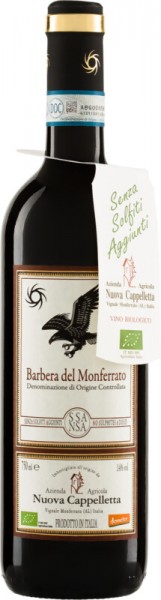 Barbera Monferrato DOC Schwefelfrei Nuova Cappelletta 2022 | 6Fl.