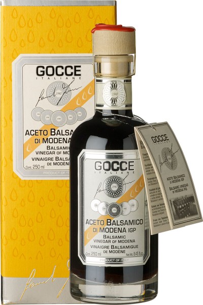 Gocce Aceto Balsamico di Modena 10 Travasi (10 Jahre gereift) - Gocce - farblos