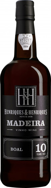 Bual Aged 10 years Madeira - Henriques & Henriques - farblos