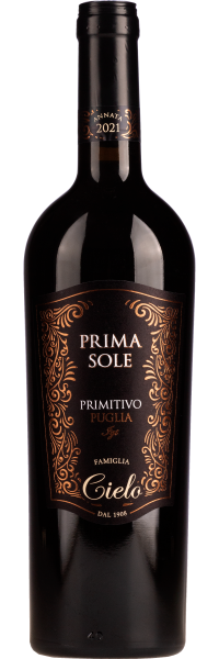 Primasole Primitivo Puglia Cielo e Terra Rotwein