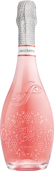Mille Bolle Spumante Brut Rosé - Sacchetto - Roséwein