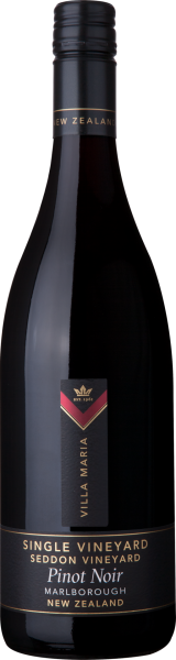Seddon Single Vineyard Pinot Noir - Villa Maria - Rotwein