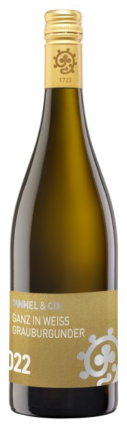 Ganz In Weiss Grauer Burgunder Trocken - Weingut Hammel & Cie - Weißwein