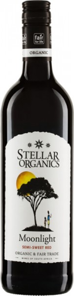 MOONLIGHT Semi Sweet Red Organic Wine Vredendal 2022 | 6Fl.