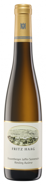 Brauneberger Juffer-Sonnenuhr Riesling Auslese Goldkapsel Fritz Haag Weisswein