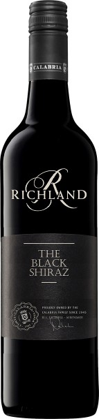 Richland The Black Shiraz Calabria Family Wines Rotwein