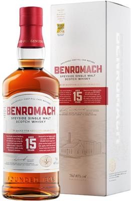 Benromach 15 years old Whiskey Benromach Distillery Weißwein