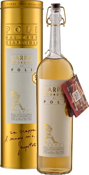 Grappa Sarpa Barrique di Poli (Riserva) - Jacopo Poli - farblos