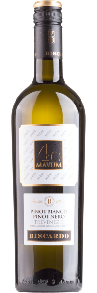 40 Mavum Pinot Bianco / Pinot Nero Biscardo Vini Weisswein