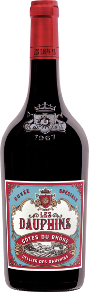 Les Dauphins Rouge - Les Cellieres des Dauphins - Rotwein