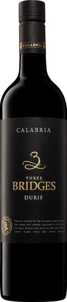 Three Bridges Durif Calabria Family Wines Rotwein