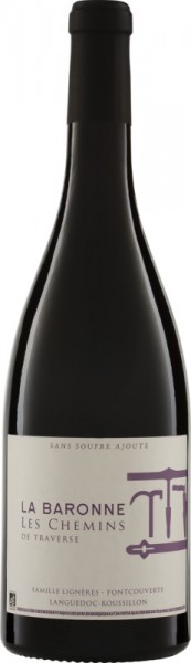 LES CHEMINS DE TRAVERSE Corbières Rouge - Château La Baronne - Rotwein