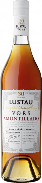 VORS Amontillado 30 years old Sherry - Emilio Lustau - farblos