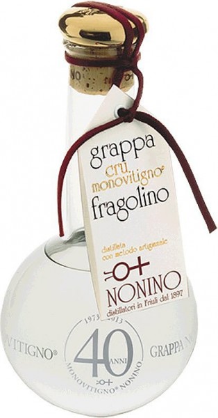 Grappa di Fragolino Cru Monovitigno 2011 Nonino Rotwein