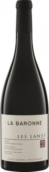 LES LANES Corbières Rouge - Château La Baronne - Rotwein