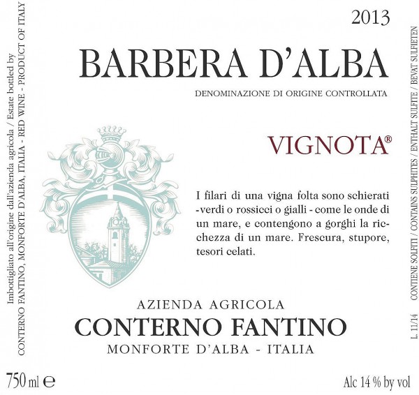 Barbera d´Alba Vignota | Conterno-Fantino Rotwein